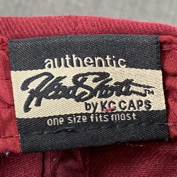 Community Veterinary Hospital Baseball Hat Unisex Burgundy Strapback Headshots - Picture 12 of 13